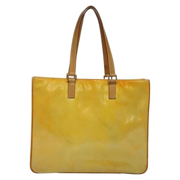 LOUIS VUITTON Monogram Vernis Columbus Tote Bag Gris M91028 - Picture 3 of 12